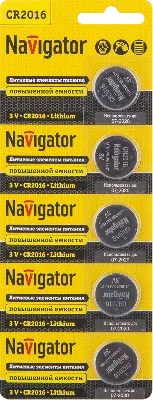Батарейка NBT-CR2016-BP5