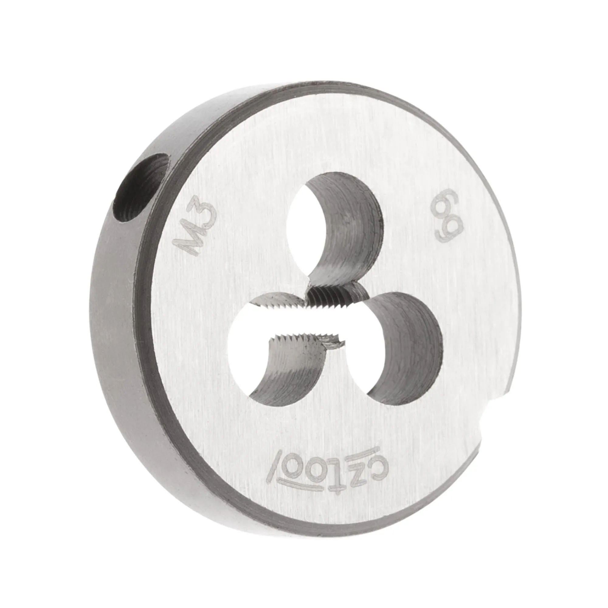 Плашка М 3,0х0,5 DINEN22568 115CrV3 6g 20х5мм (CzTool)