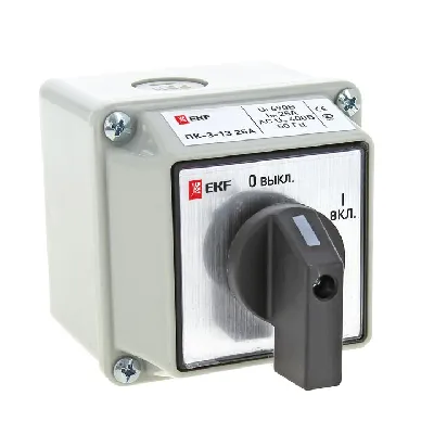 Переключатель кулачковый ПК-3-13 25А 3P ВКЛ-ВЫКЛ IP54 