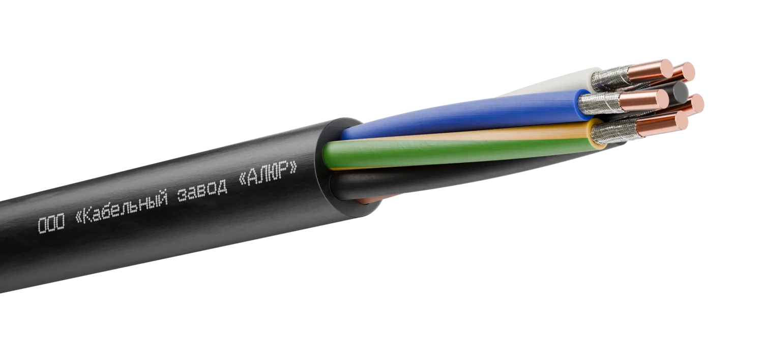 Кабель силовой ППГнг(А)-FRHF 5х1.5ок (N.PE)-0.66 однопроволочный (барабан)