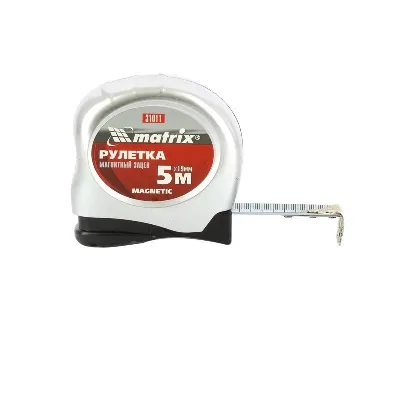 Рулетка Magnetic, 5 м х 19 мм, магнитный зацеп 