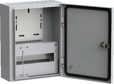 TITAN Корпус металлический ЩУРн-1/12 (395х310х165)IP54 без окна 