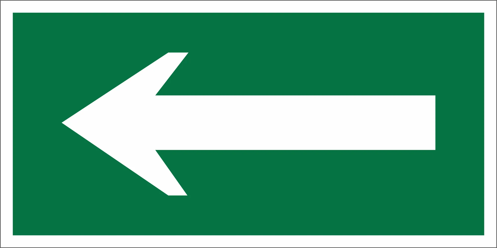 Знак безопасности NPU-3015.N01''Движение к выезду''