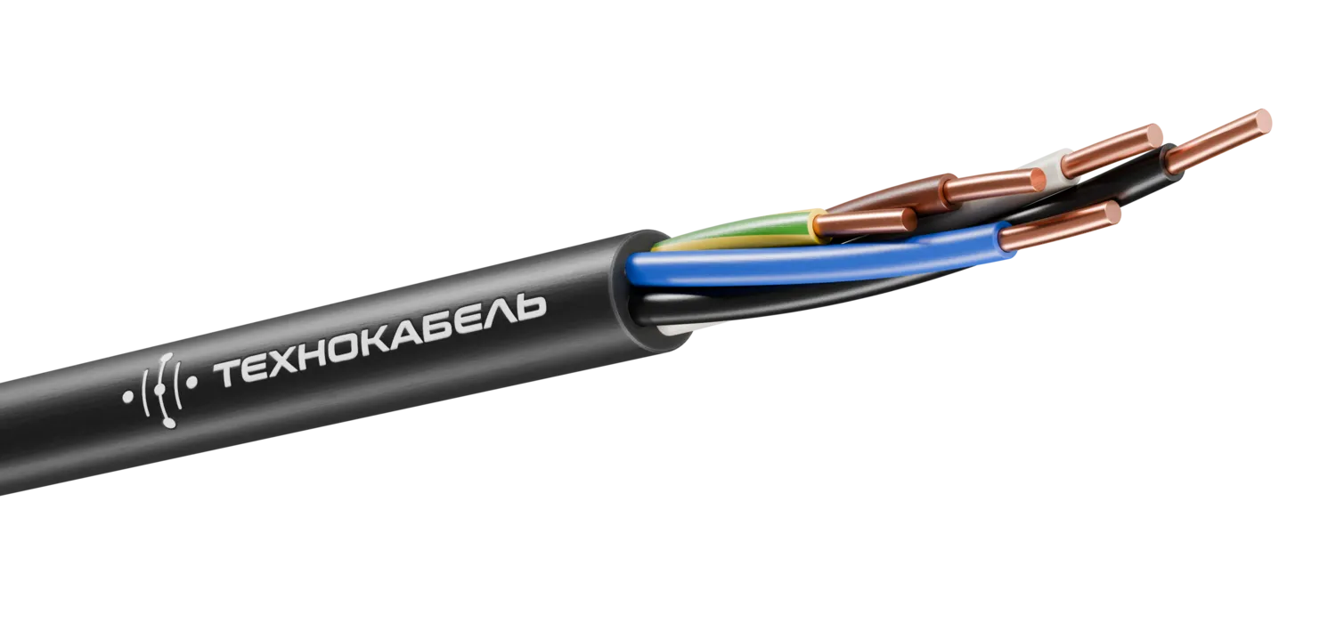 Кабель силовой ВВГнг(А)-LS 5Х4 ок(N.PE)-0.660 ТРТС
