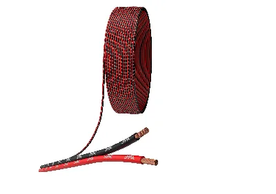 Кабель акустический 2х2.5 красно-черный 100м 