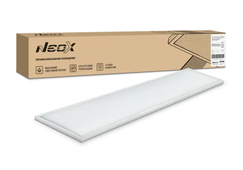 Панель светодиодная универсальная ДВО-01 3640-ПРИЗМА 36Вт 4000K 1195x180мм NEOX