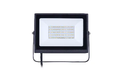 Прожектор светодиодный LED ДО 50 Вт 4000 Лм 6500 К 220-240 В IP65 Серый Симметричный BVP156