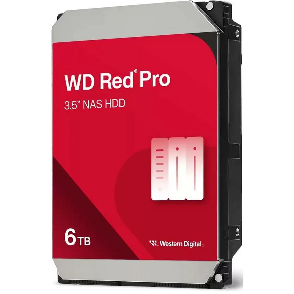 Жесткий диск 6TB Red Pro 3.5'', SATAIII, 7200 об/мин, 256 МБ 