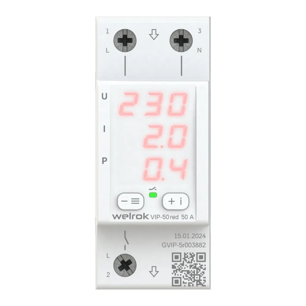 Многофункциональное реле Welrok VIP-50 red