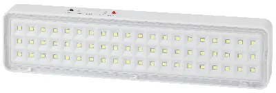 Светильник светодиодный аварийный непостоянный DBA-103-0-20 60LED 5ч IP20 (40/1600)