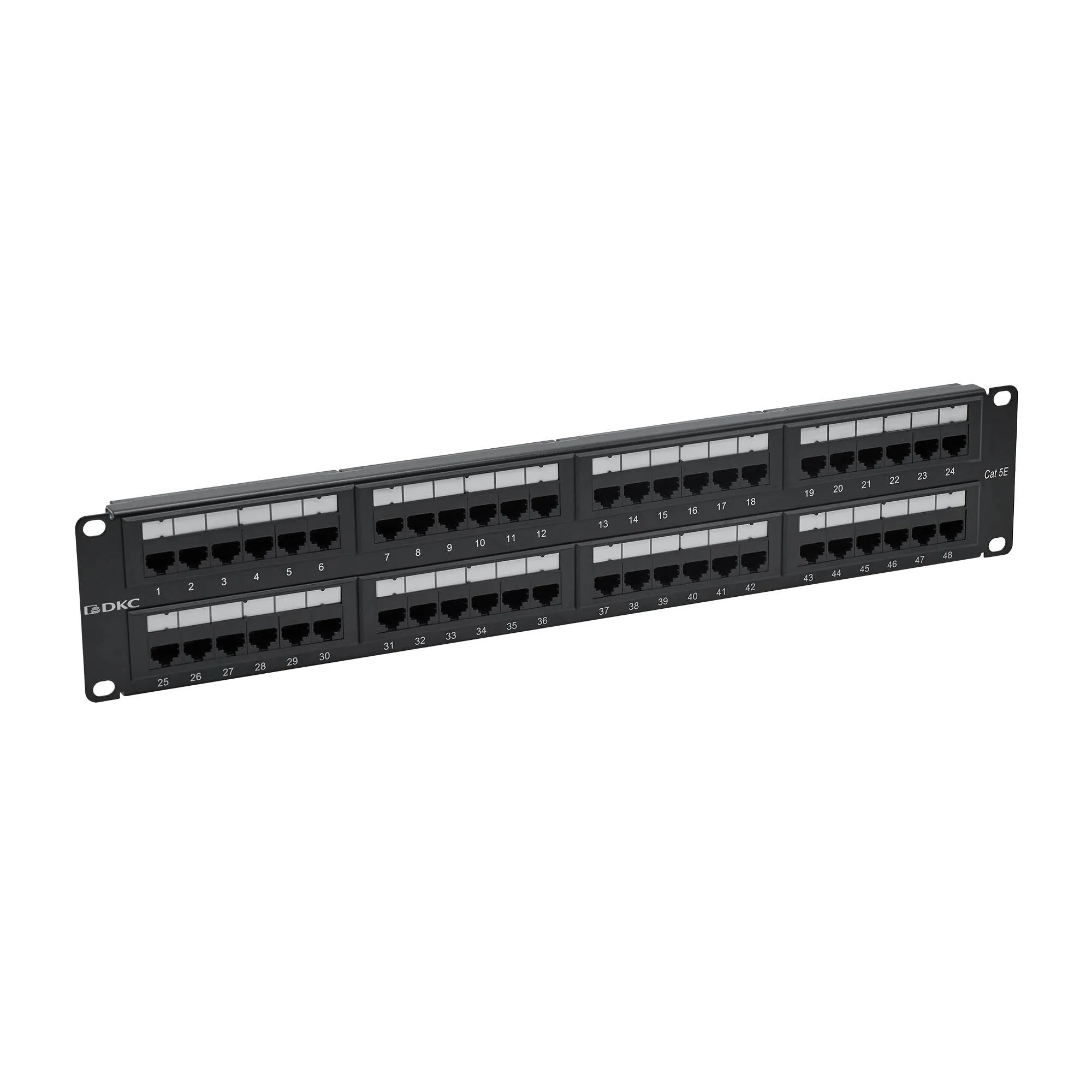 Патч-панель 192UCAT5E 48 портов RJ45 неэкранированная 
