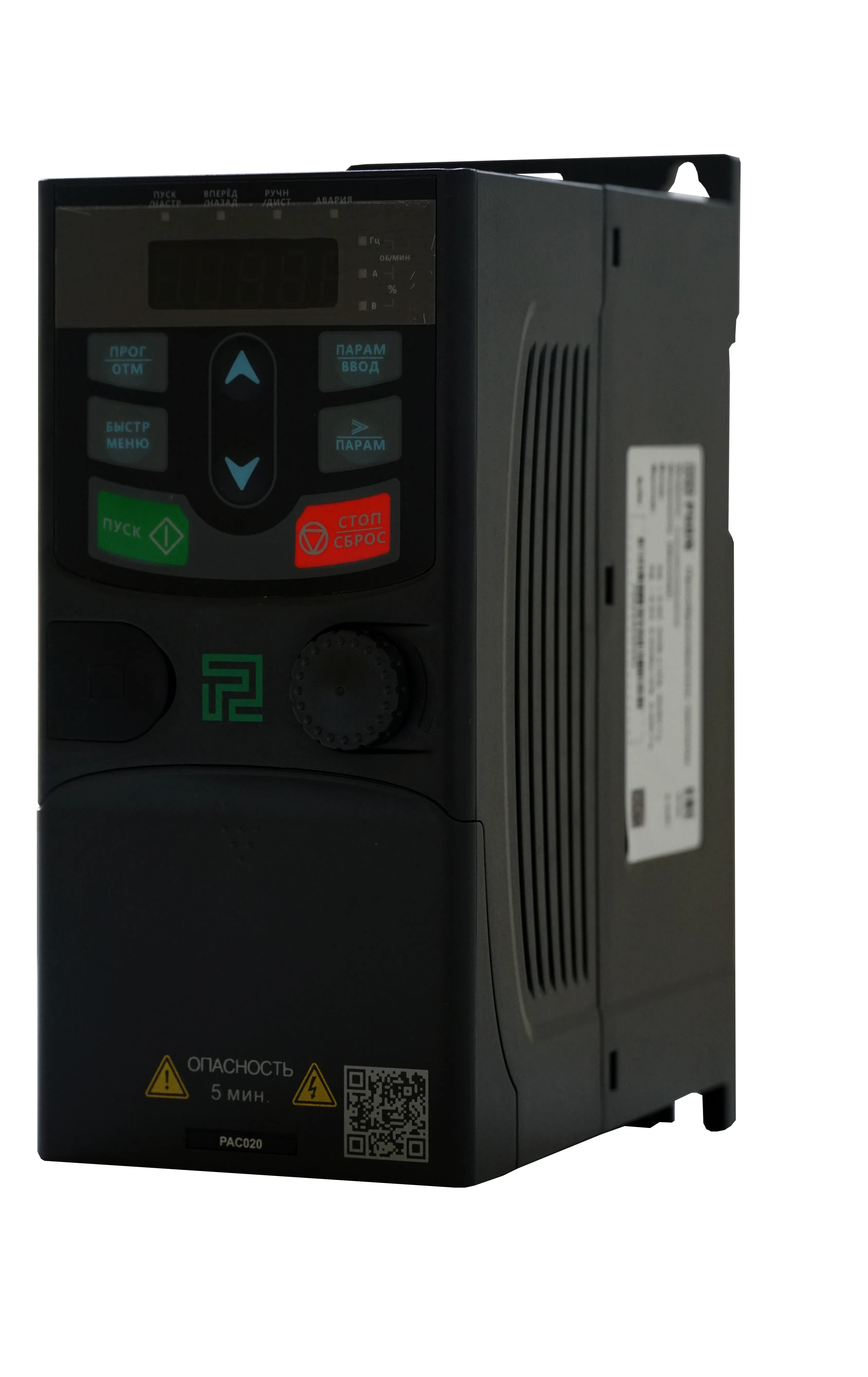 Преобразователь частоты тип PAC020 5.5 кВт 400В, IP20