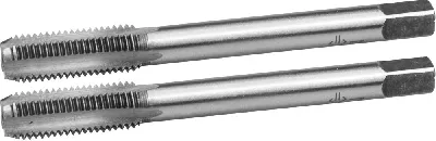 Комплект метчиков М8x1.25мм, сталь 9ХС, ручные, 