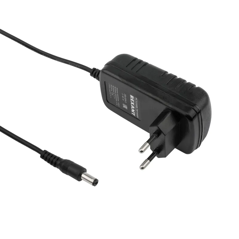 Источник питания 12 V 24 W с DC разъемом подключения 5.5х2.1 IP23,