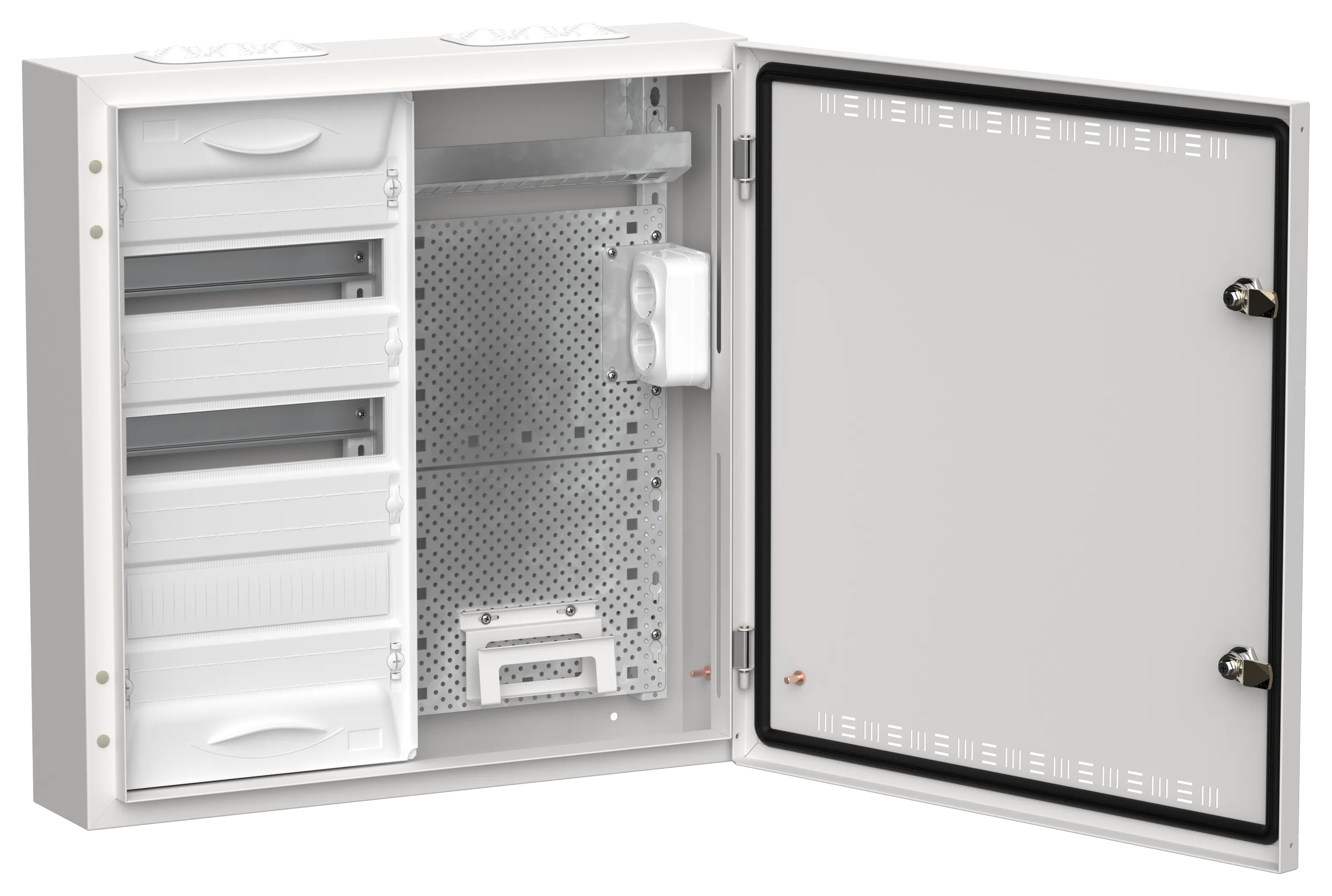 TITAN 5 Корпус комбинированный ЩРн-36 (2х36) белый IEK