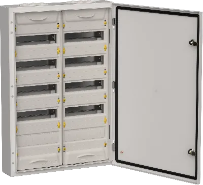 TITAN 5 Корпус металлический ЩРн-120 (2х60) 835х570х140 IP54 сер