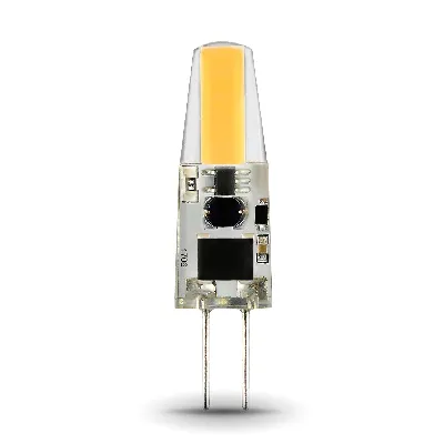 Лампа светодиодная LED 2 Вт 200 лм 4100К капсула нейтральный G4 AC 220В силиконовая Black Gauss