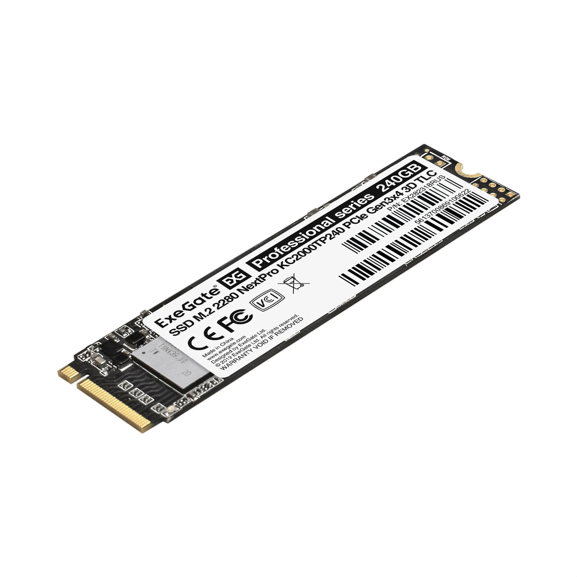 Накопитель SSD M.2 2280 240GB NextPro KC2000TP240 (PCIe) 