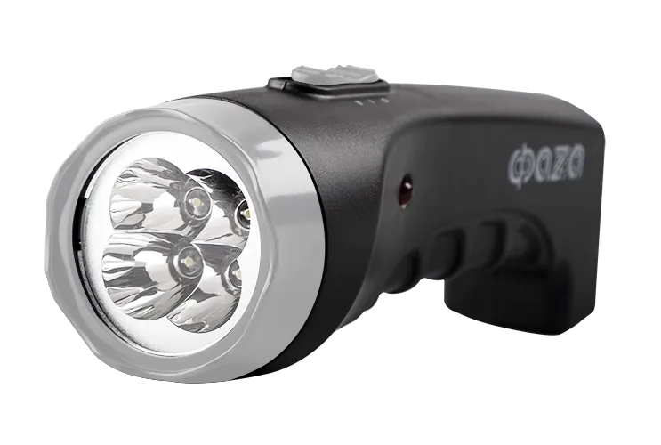 Фонарь аккумуляторный AccuF2-L04-bk (черн.) 