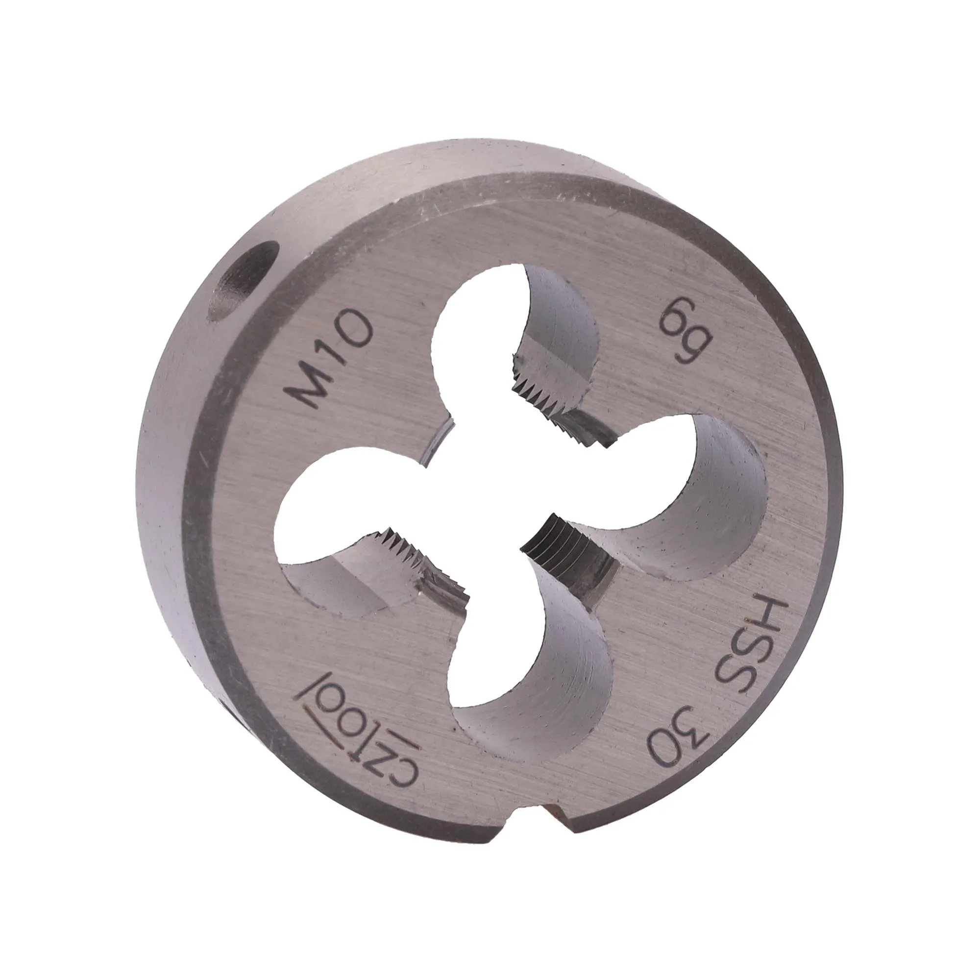 Плашка М10х1,5 DINEN22568 HSS 6g 30х11мм (CzTool)