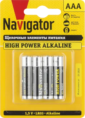 Батарейка NBT-NE-LR03-BP4