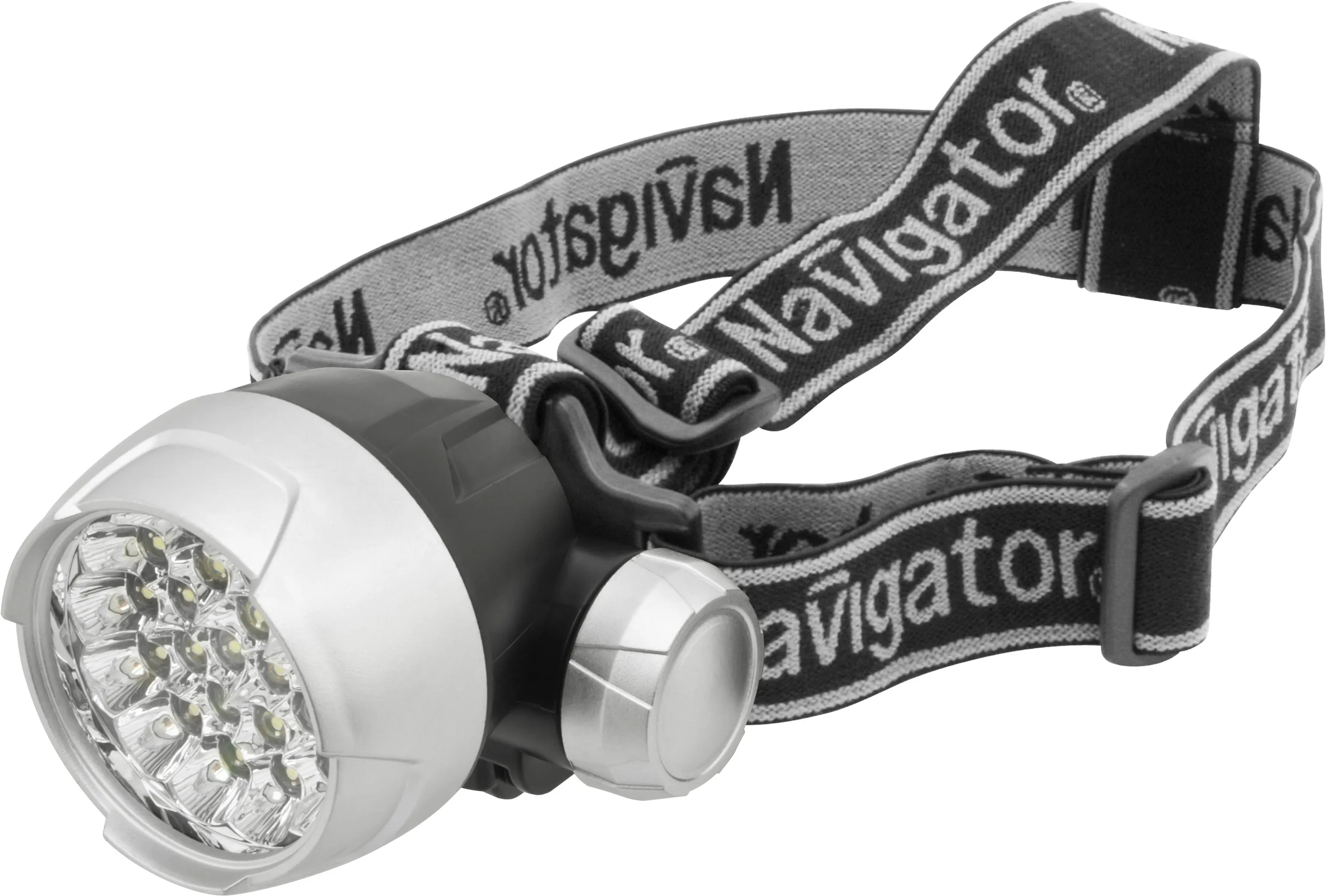 Фонарь светодиодный NPT-H01-3AAA 25LED налобный пластик 