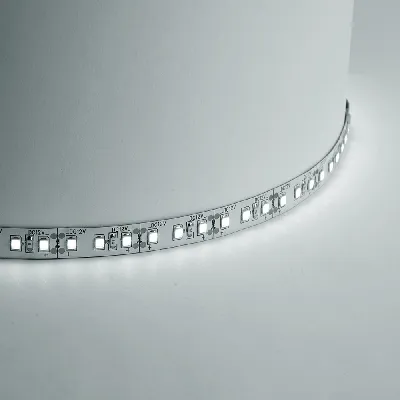 Лента светодиодная LEDх120/м 5м 9.6w/m 12в белый 
