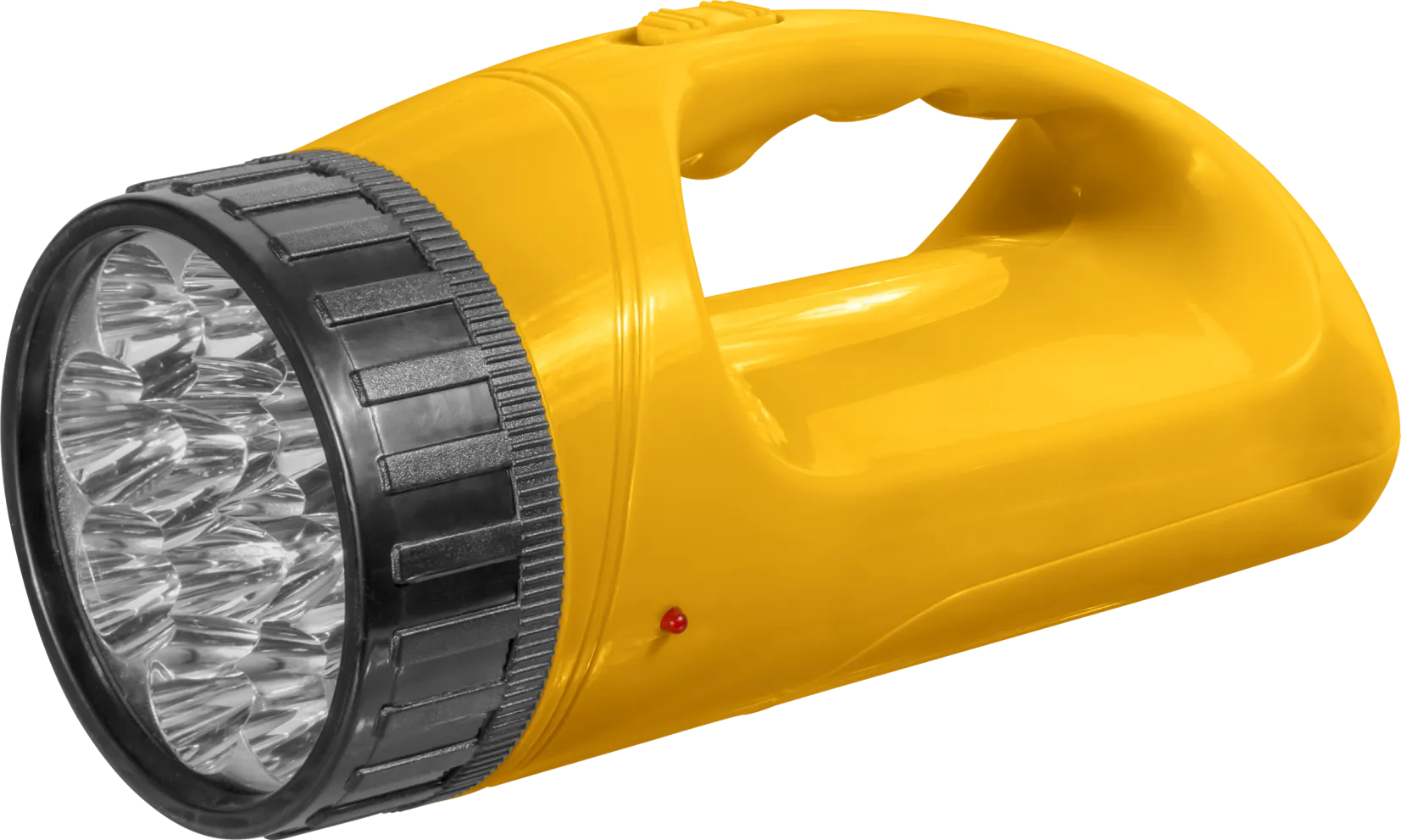 Фонарь светодиодный NPT-SP13-ACCU 12+18LED 90лм 50м аккумуляторный прожектор+кемпинг пластик 1.1Ач