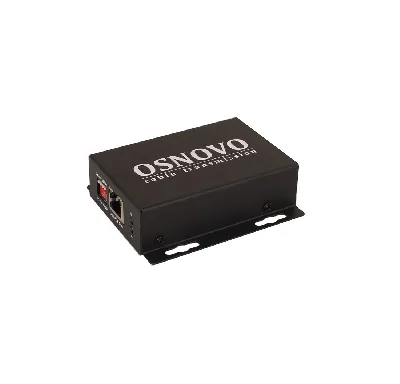 Удлинитель PoE 2хRJ45 10/100 Мб/с, IP30, до 400 м 