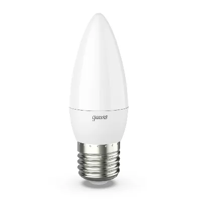 Лампа светодиодная LED 9.5 Вт 950 лм 4100К AC150-265В E27 свеча нейтральный  Black Gauss