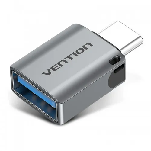 Адаптер переходник OTG USB Type C M на USB 3.0 AF, контакты никелированные 