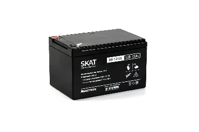 SKAT SB 1212L АКБ свинцово-кислотная тип AGM 12V 12Ач ножевые клеммы