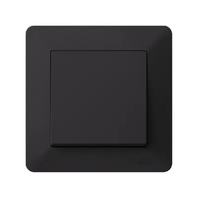 ATLASDESIGN AIR 1-постовая РАМКА, КАРБОН/дымчатый черный