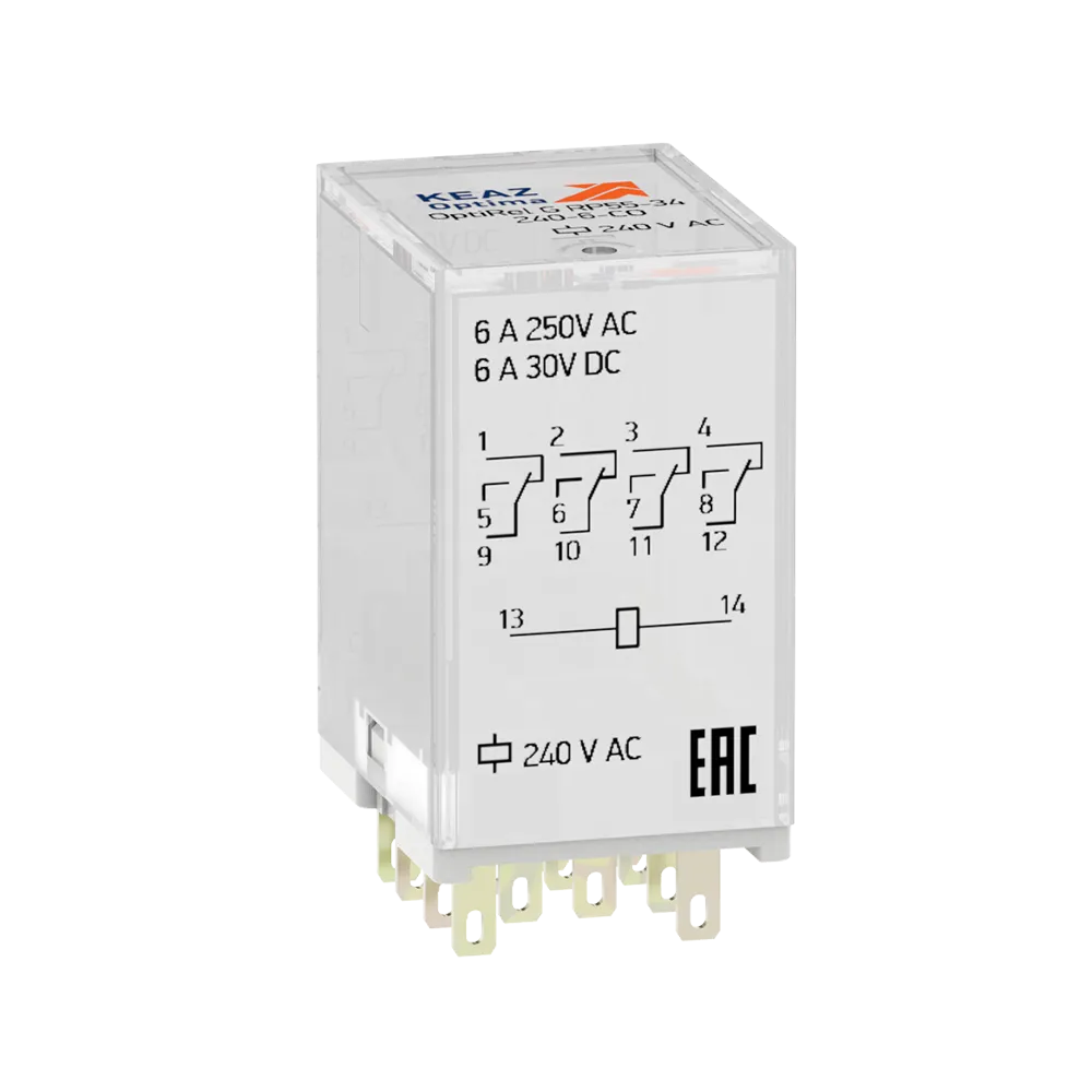 Реле промежуточное OptiRel G RP55-34-24-6-CO/TIL