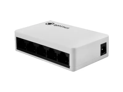Коммутатор неуправляемый 5 портов RJ45 10 100 Мб/с 