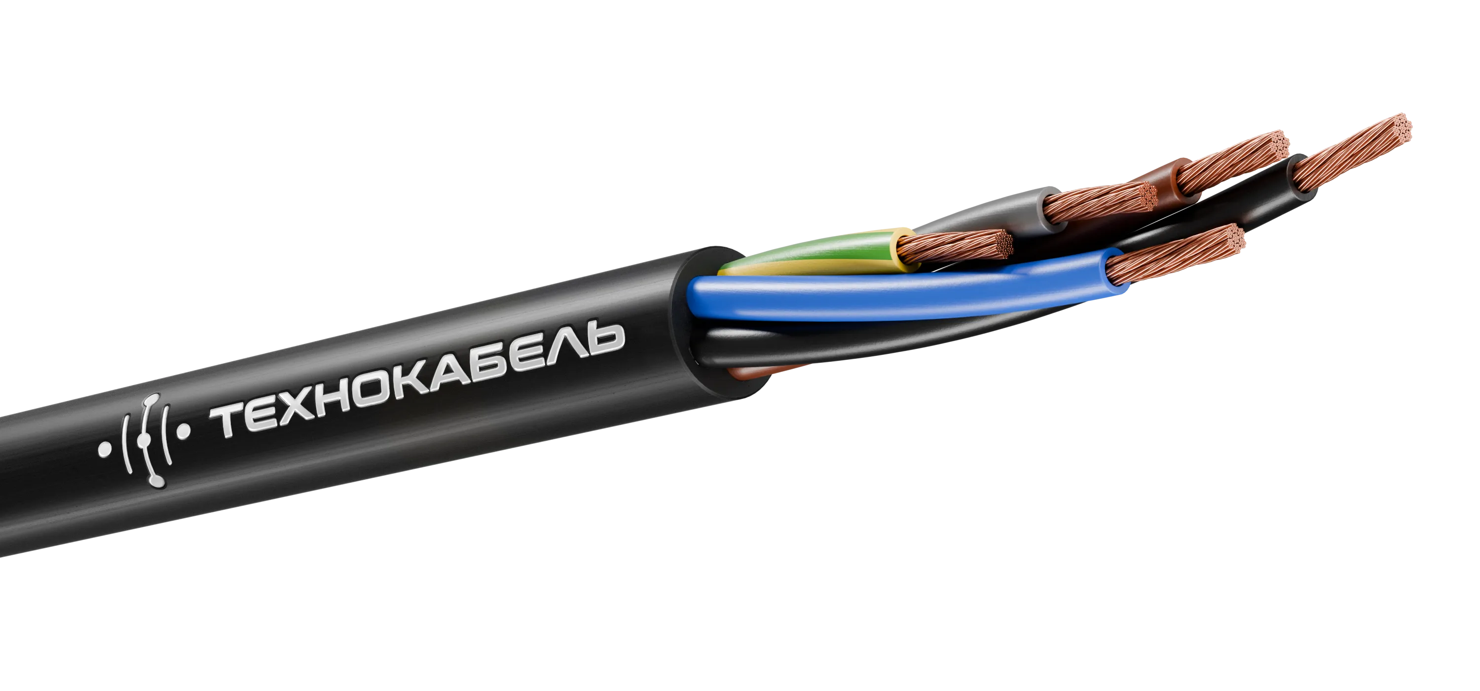 Кабель силовой КГТП-ХЛ 5х1,5(N,PE) 220/380-3 ТРТС