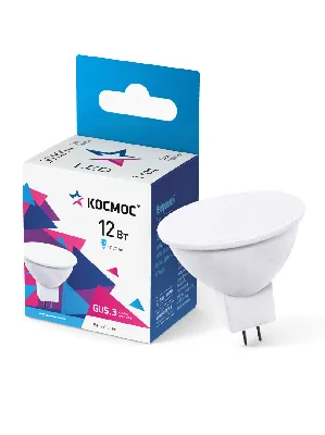 Лампа светодиодная LED 12Вт JCDR 220В GU5.3 D50х57 4500 белый 1170лм 