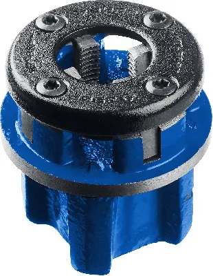 Клупп трубный резьбонарезной (BSPT R), серия Профессионал, 1/2'' 