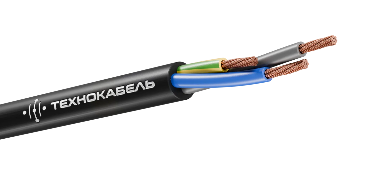 Кабель силовой КГТП-ХЛ 3х2,5(N,PE) 220/380-3 ТРТС