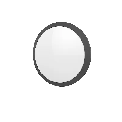 Светильник светодиодный ДБО-15Вт 4000К NERO Flex Черный Microwave sensor