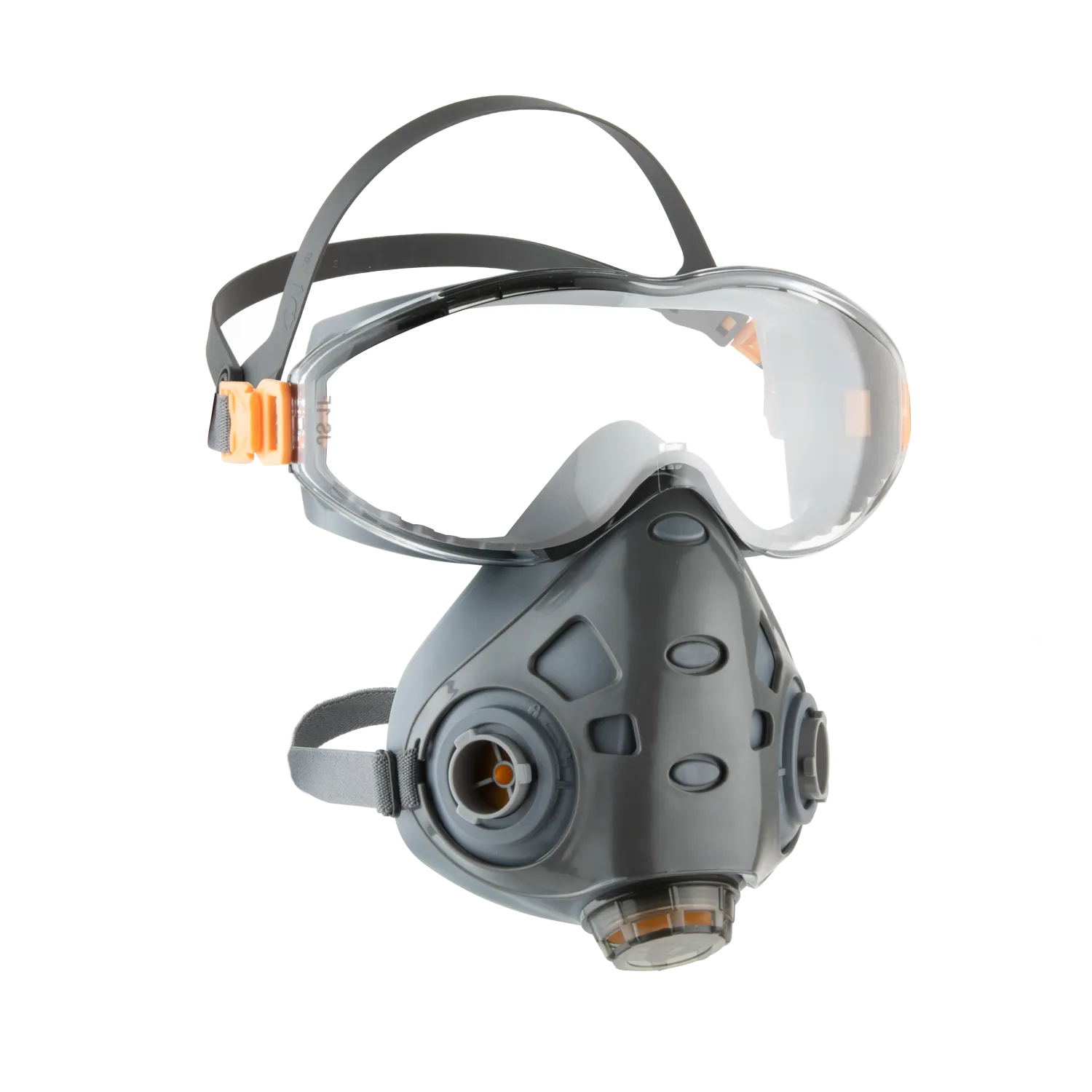 Air Optics Полумаска фильтрующая с интегрированными очками Jeta Safety размер L 