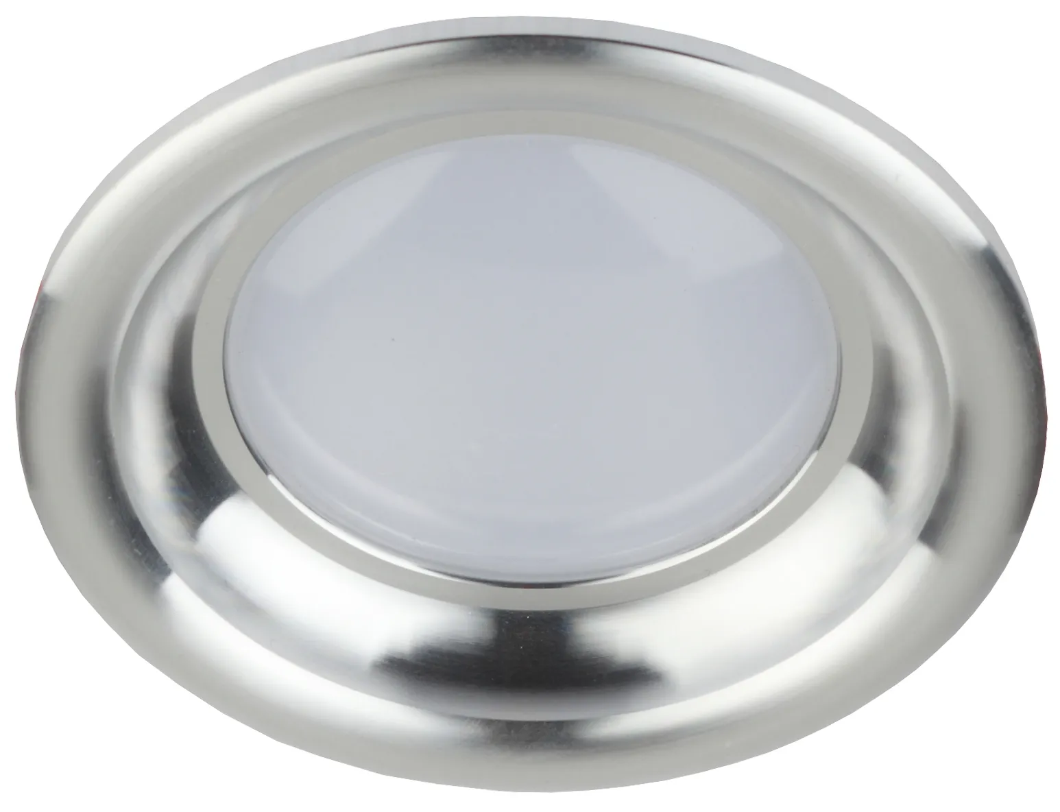 Светильник светодиодный круглый тарелка 7W 4000K, серебро KL LED 17-7 SL