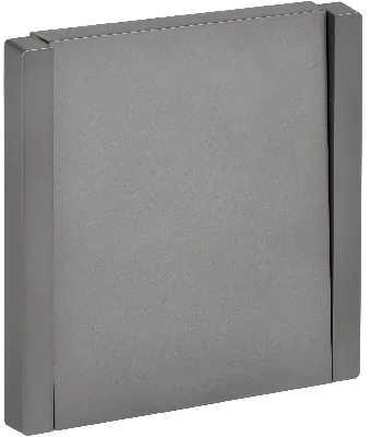 FORTE&PIANO Выключатель 1-клавишный проходной 10А FP503 сталь IEK