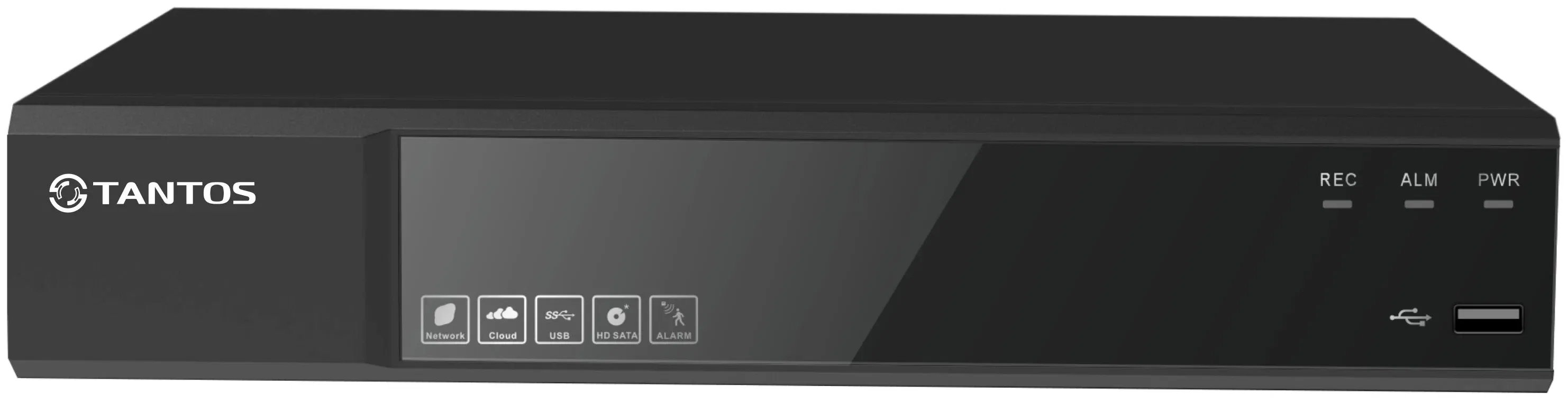 Видеорегистратор IP сетевой (NVR) 4-канальный 8 Мпдо 1 HDD