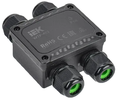Коробка распред. герметичная WTP-403 4 ввода IP68
