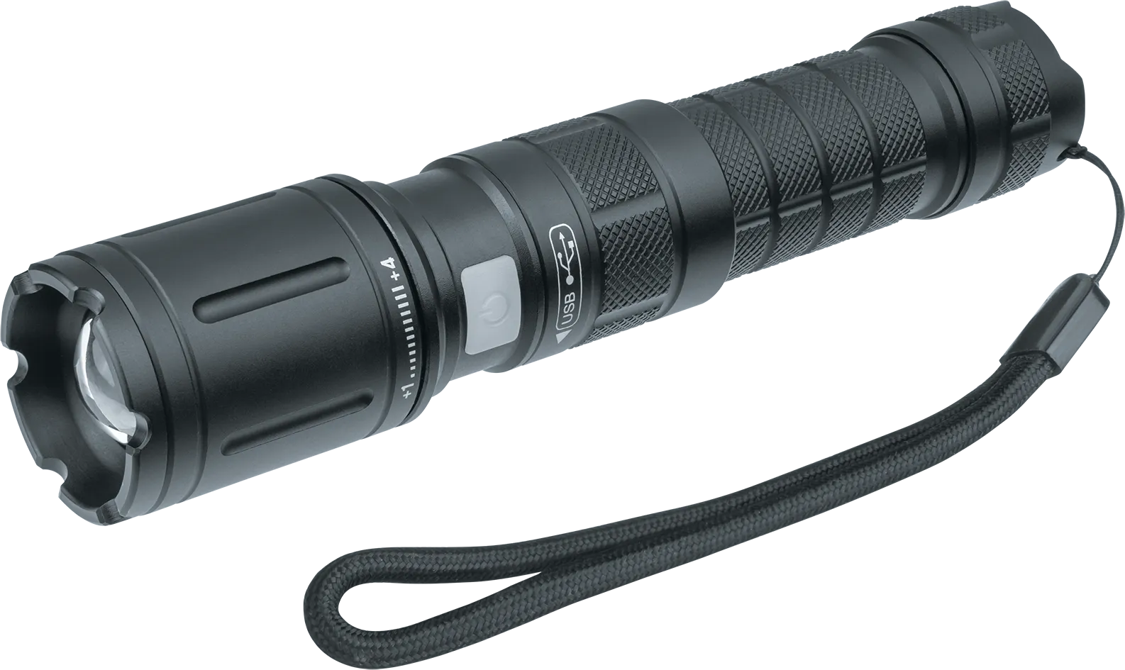 Фонарь светодиодный NPT-P01-18650 CREE XM-L U3 LED 10Вт аккумуляторный металл