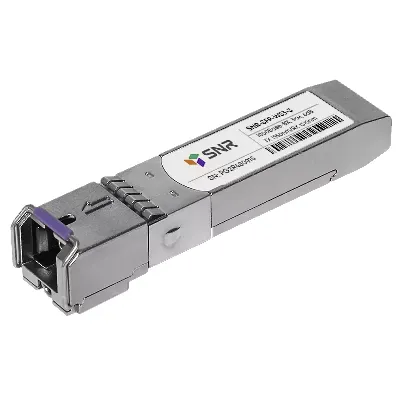 Модуль SFP 1хSC, 1 Гб/с, 6 дБ, WDM Tx:1550/Rx:1310 нм, до 3 км 