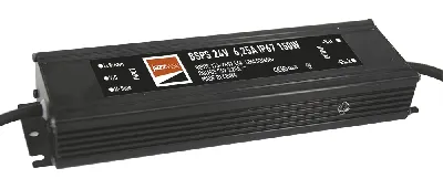 Драйвер светодиодный LED 24V 6,25A=150W IP67 3г.гар.Jazzway
