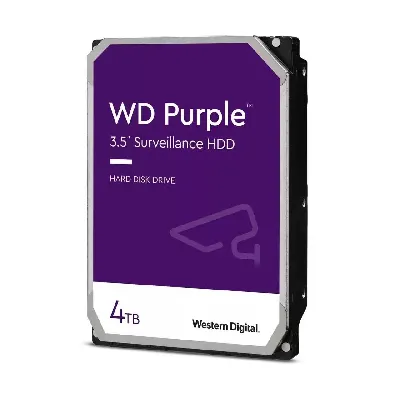 Жесткий диск 4Tb Purple 3.5'', SATAIII, 5400 об/мин, 256 МБ 
