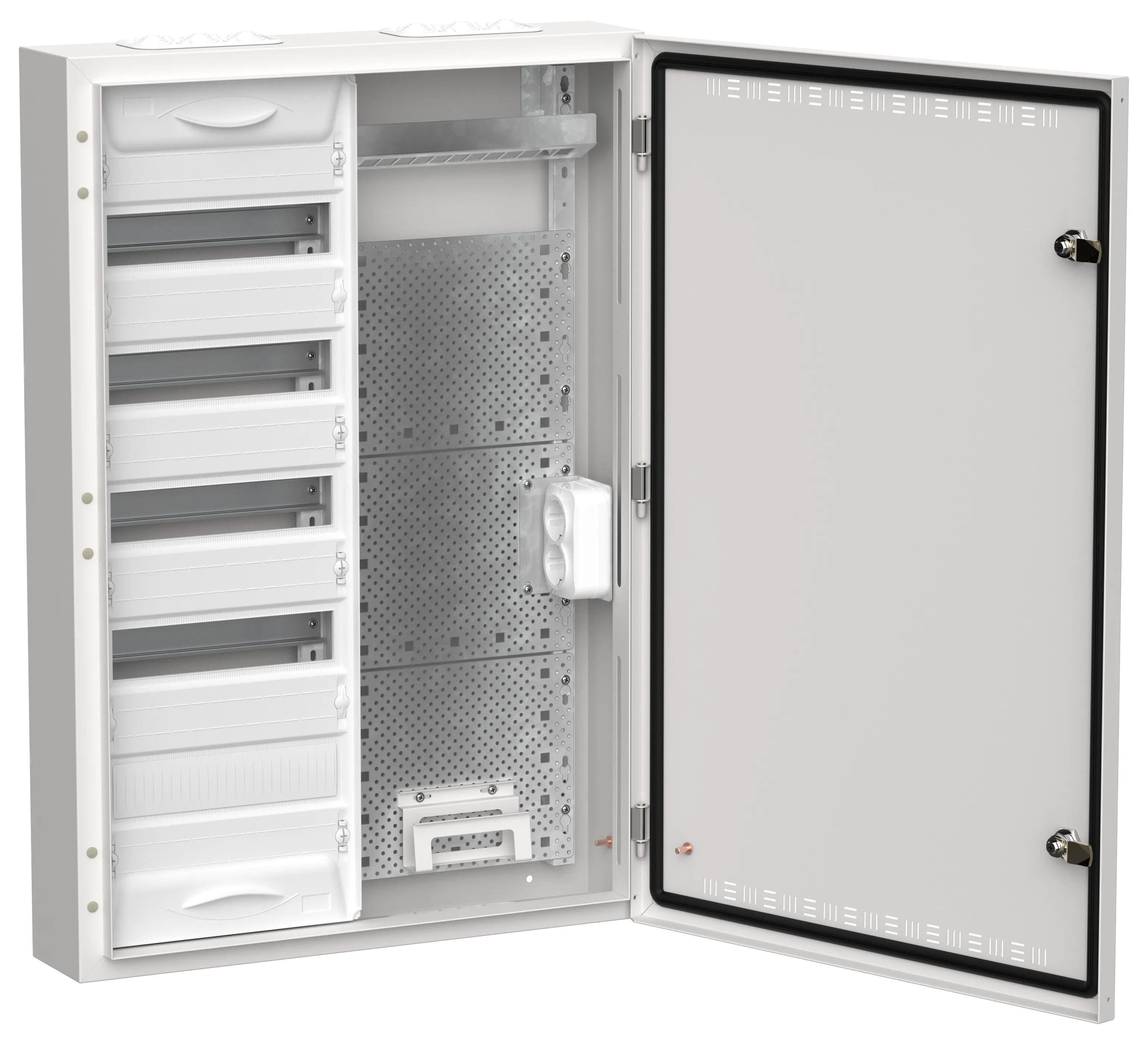 TITAN 5 Корпус комбинированный ЩРн-60 (2х60) белый IEK